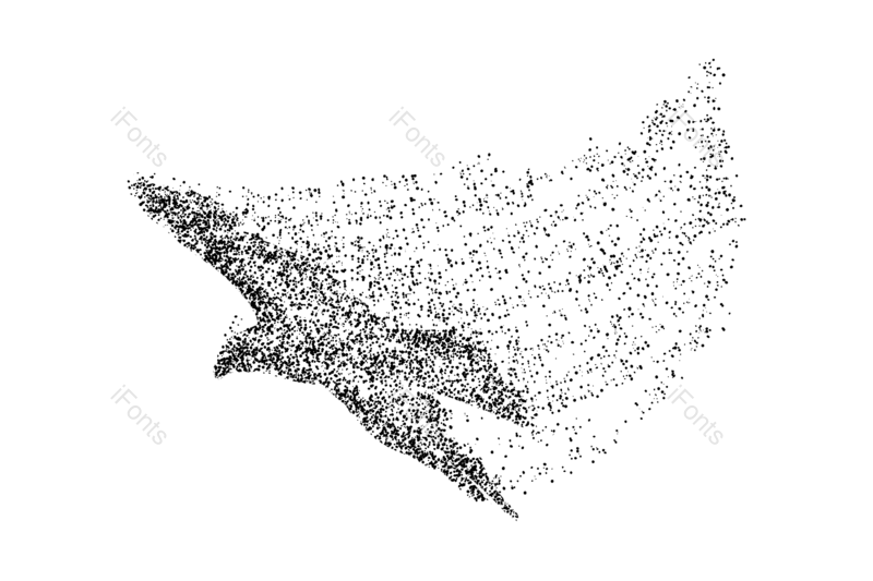 元素图片,粒子元素,粒子效果PNG,黑色免抠素材